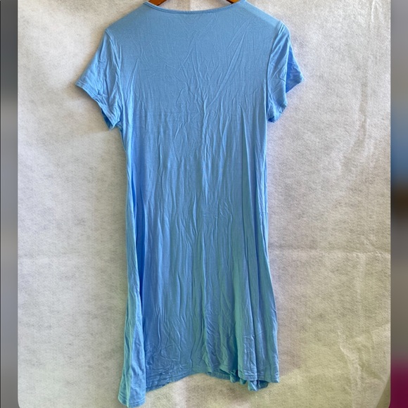 Ekouaer maternity/breastfeeding blue dress size M - Picture 2 of 4